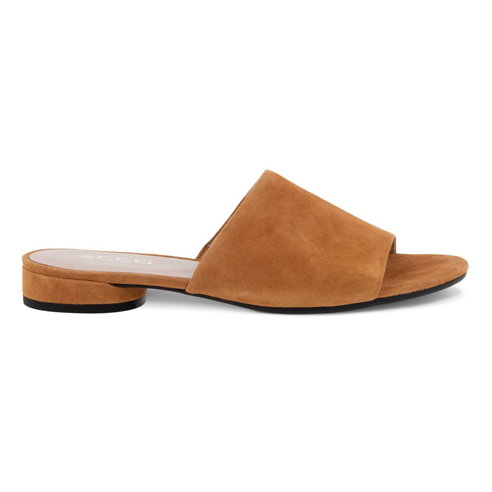 Sandalias Mujer - ECCO Flat Sandals Ii - Marrom - LDS129078